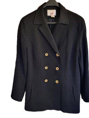 Vintage Mondi Wool Jacket, Double Breasted